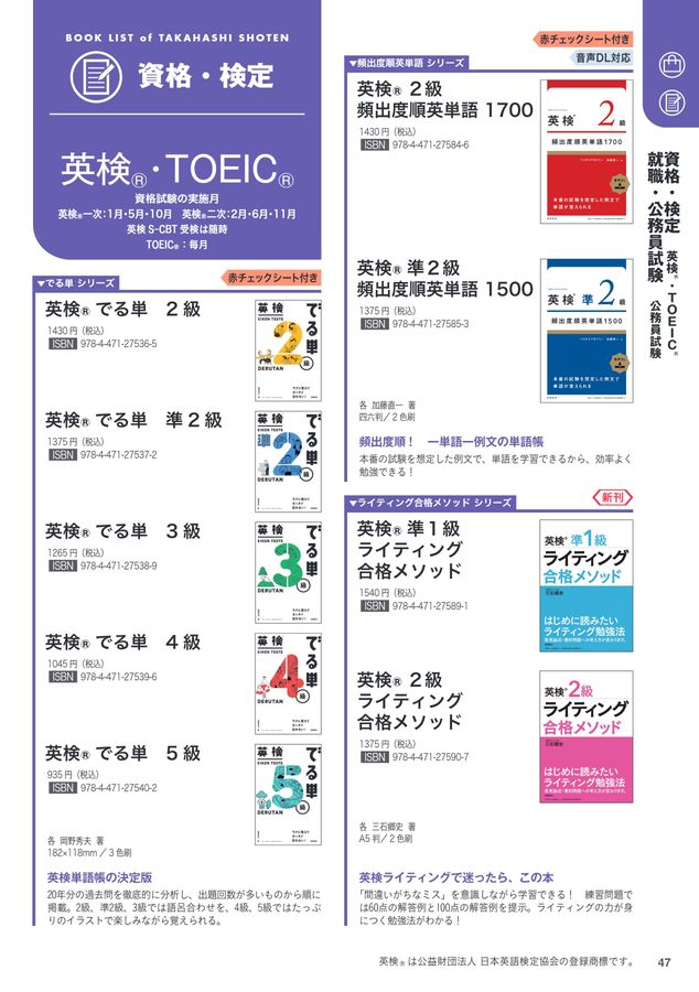 2025年版出版目録