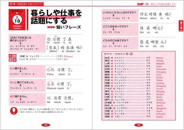 中国語会話 すぐに使える短いフレーズ 高橋書店