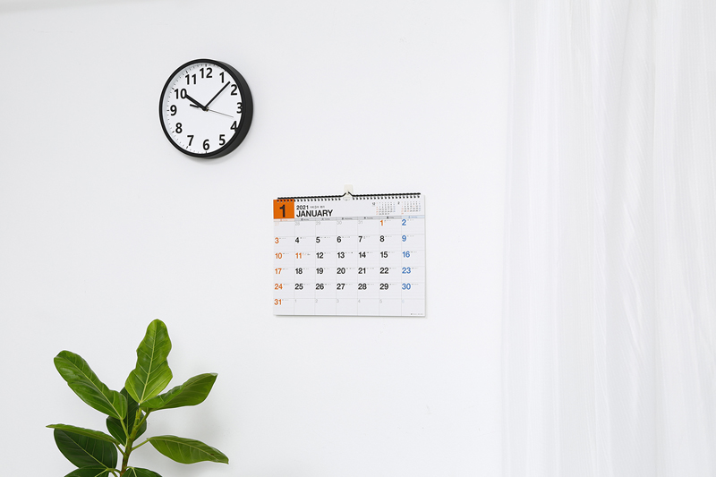 No E74 エコカレンダー壁掛 高橋書店