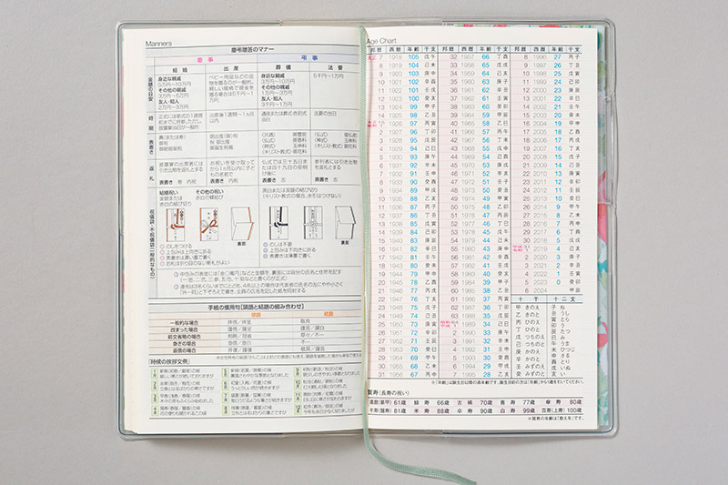 No.293 ラフィーネ スリム 3 | 2023年版手帳 | 高橋書店