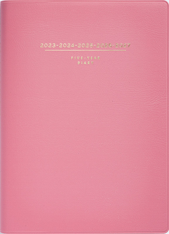 No.483 5年卓上日誌【ピンク】 | 2023年版手帳 | 高橋書店