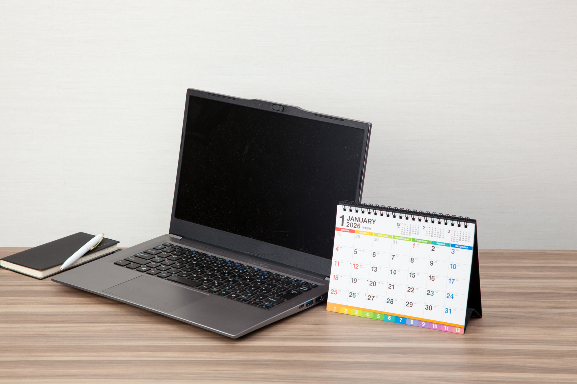 No.E108]エコカレンダー卓上（インデックス付き）