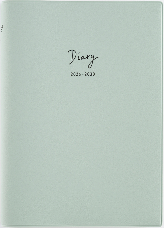 No.345 5年DIARY【ミントグリーン】
