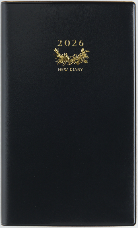 No.814 ニューダイアリー アルファ 1【黒】