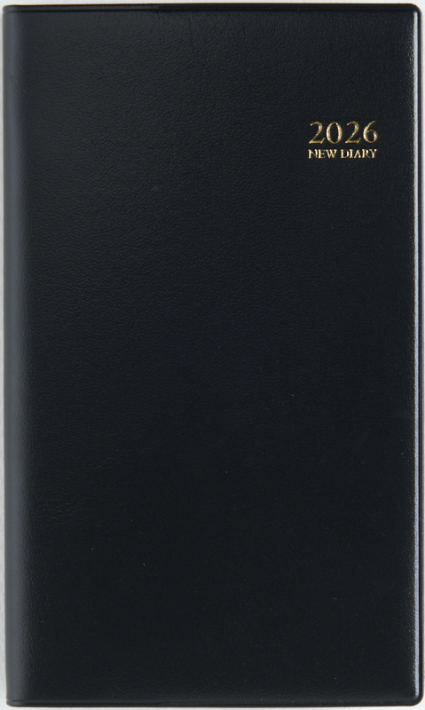 No.816 ニューダイアリー アルファ 4【黒】