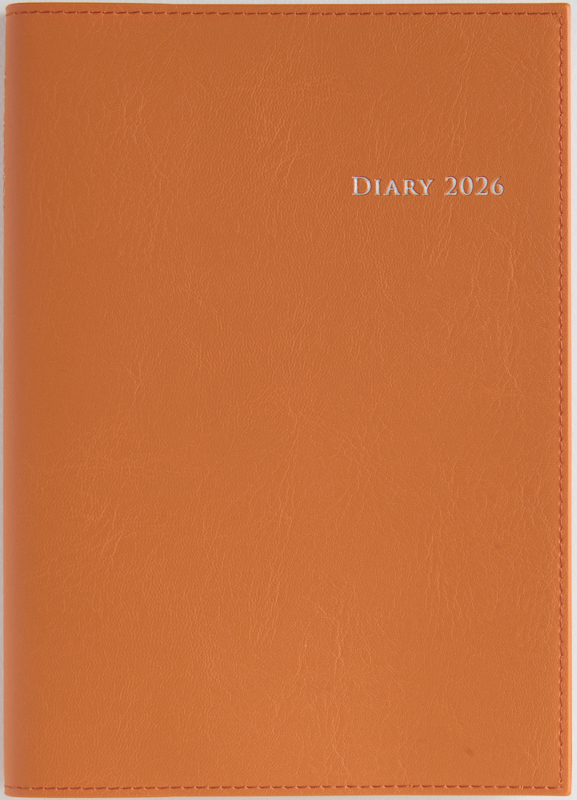No.964 デスクダイアリー カジュアル 4【オレンジ】
