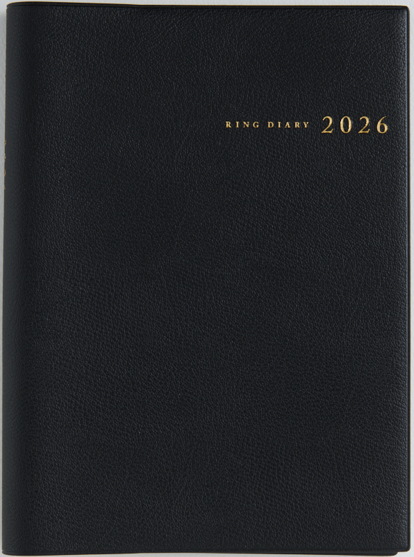 No.971 リングダイアリー （レフト）【黒】