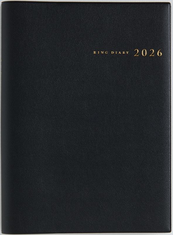 No.972 リングダイアリー （セパレート）【黒】