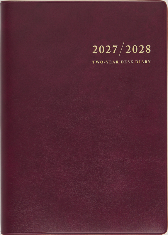 No.57 2年卓上日誌 【ワイン】 2027年版1月始まり