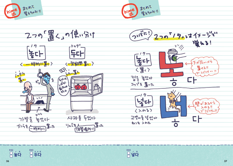 イラストで覚える Hime式 たのしい韓国語単語帳 高橋書店