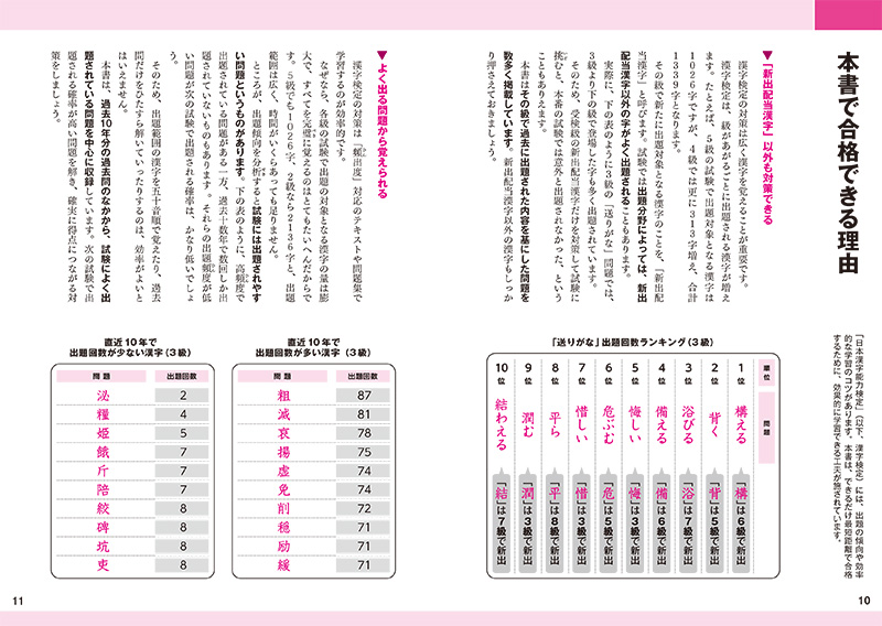 漢字検定３級〔頻出度順〕問題集 | 高橋書店