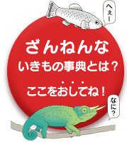 ざんねんないきもの事典とは？ここをおしてね！