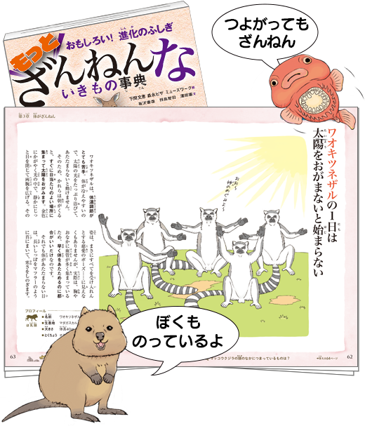 もっと ざんねんないきもの事典